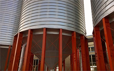Silo de acero