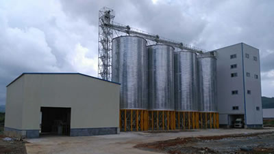 Silo de acero