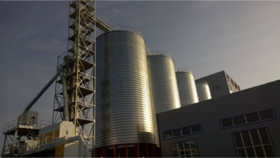 Silo de acero
